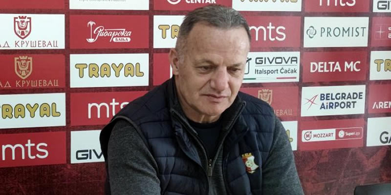 Dodić: Moramo na terenu da damo maksimum i da to krunišemo rezultatom