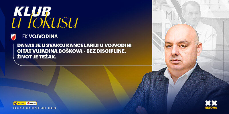 Klub u fokusu – FK Vojvodina