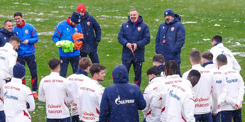 Beograd: Crvena zvezda započela pripreme pod vođstvom Dejana Stankovića