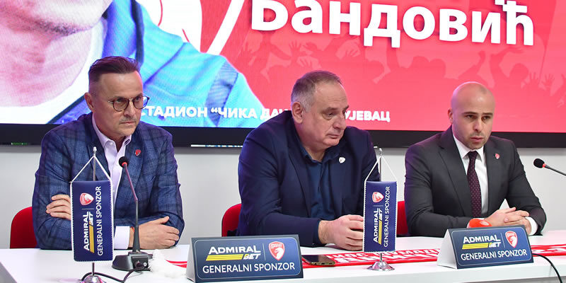 Kragujevac: Božidar Bandović je i zvanično novi šef struke Radničkog 1923