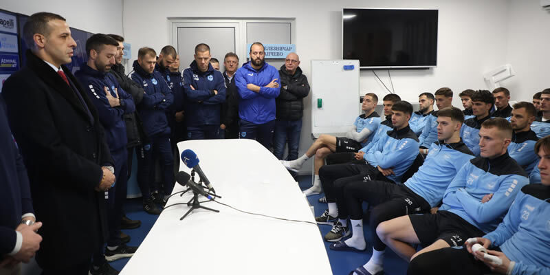 Pančevo: Radomir Koković obavio prozivku na startu priprema ekipe Železničara