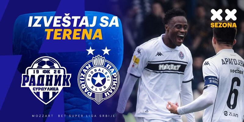 Izveštaj sa terena: Radnik – Partizan