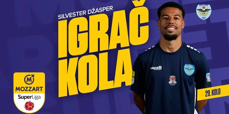 Najbolji igrač 29. kola Mozzart Bet Super lige Srbije – Silvester Džasper