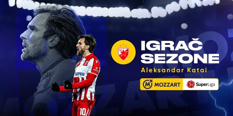 Najbolji igrač Mozzart Bet Super lige Srbije – Aleksandar Katai