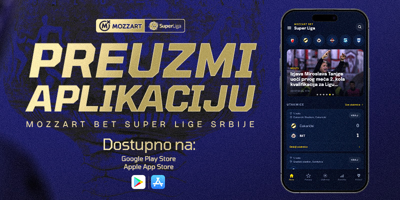 Mozzart Bet Super liga Srbije je dobila zvaničnu mobilnu aplikaciju!