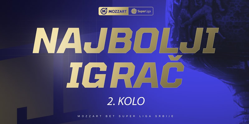 Najbolji igrač 2. kola Mozzart Bet Super lige Srbije – Vasilije Novičić