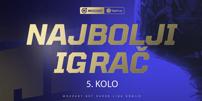 Najbolji igrač 5. kola Mozzart Bet Super lige Srbije – golman Bogdan Matijašević